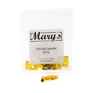 Mary’s Medibles – 1:1 THC/CBD Capsules Perth 20mg